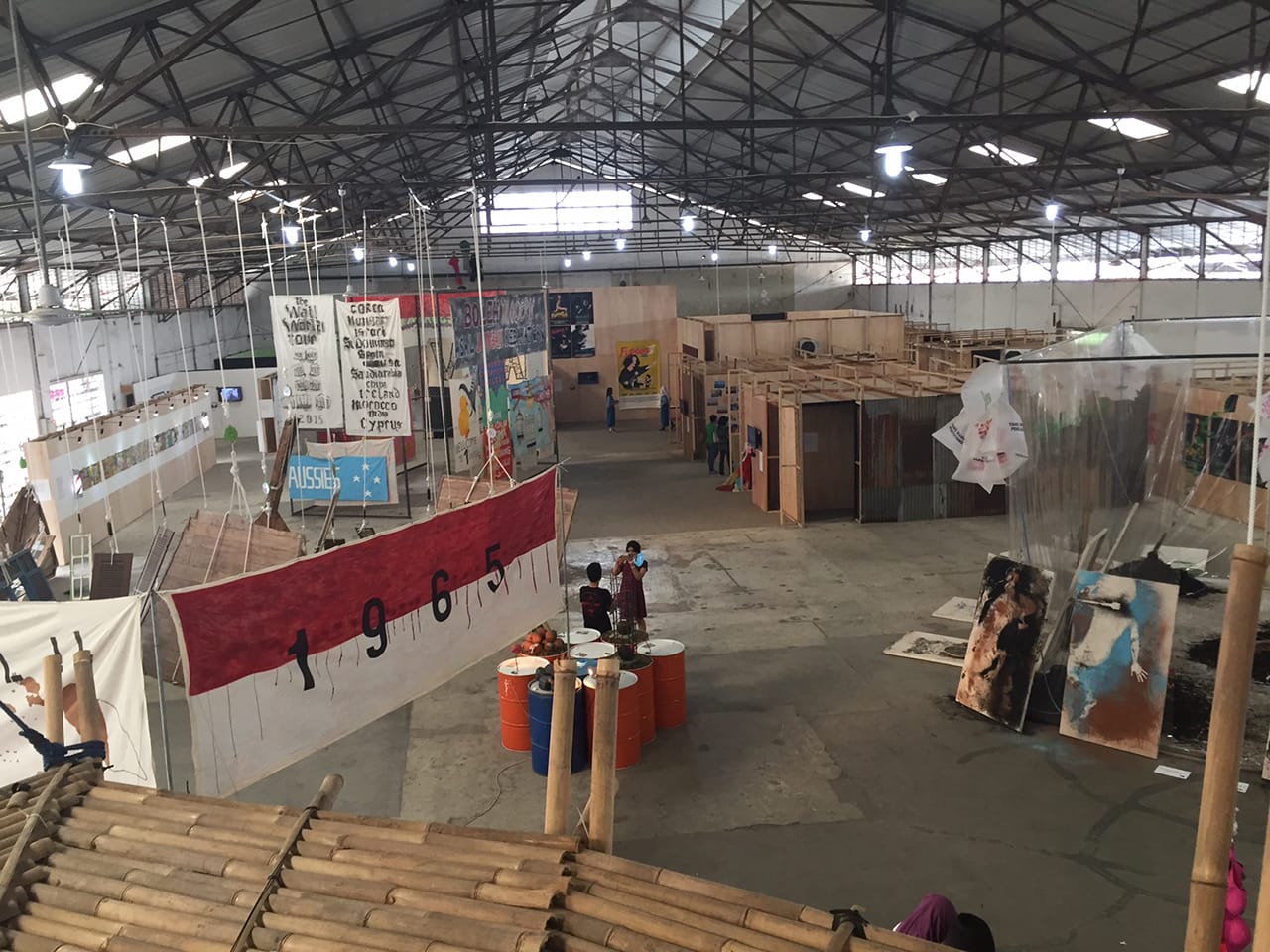 Installation view, Jakarta Biennale 2015