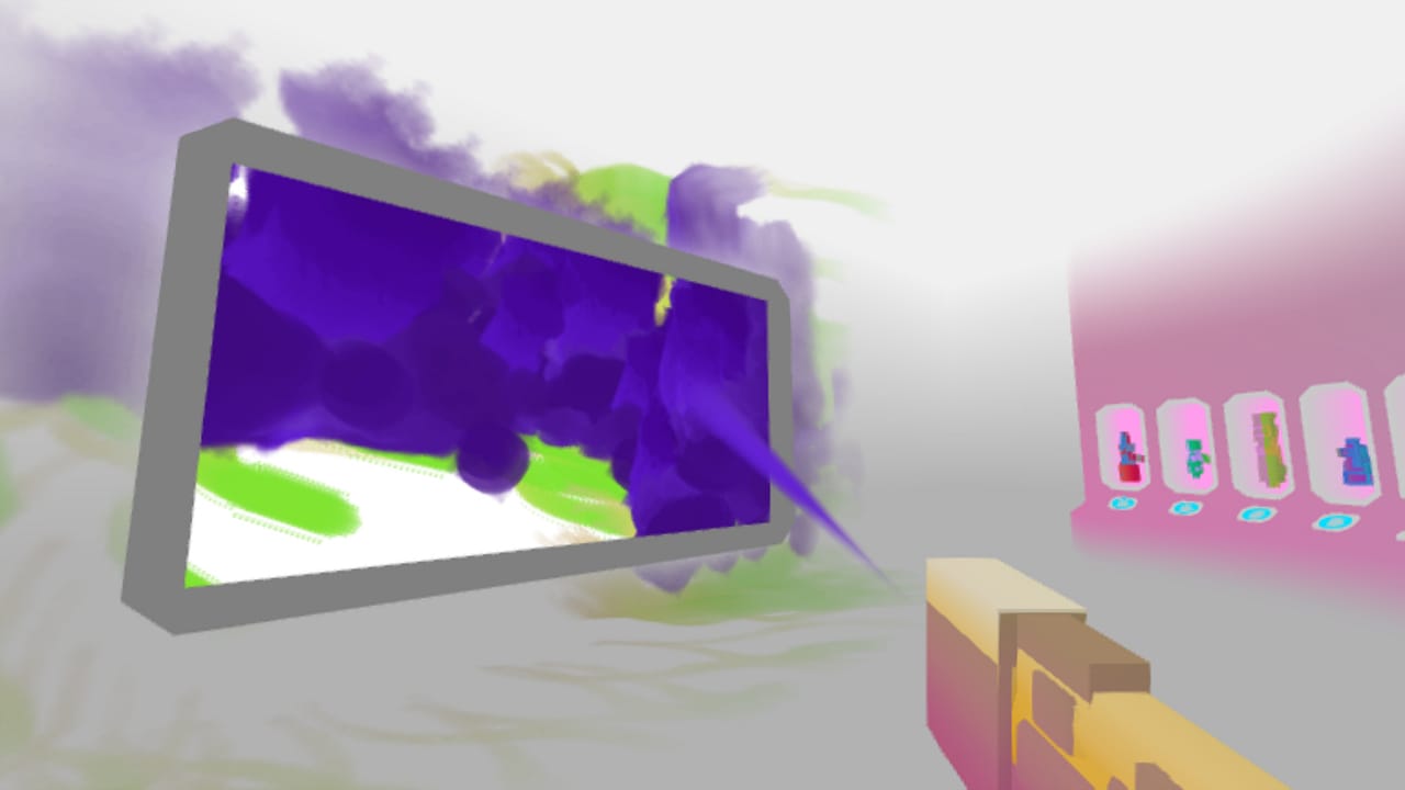 Joy exhibition by Strangethink (screenshot by the author for Hyperallergic)