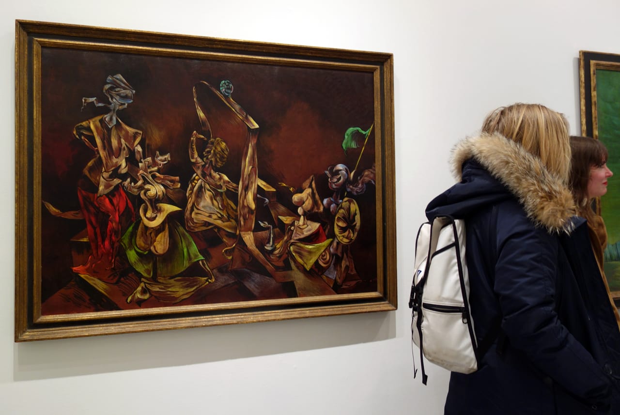 Installation view of 'Language of the Birds' (photo by the author for Hyperallergic)