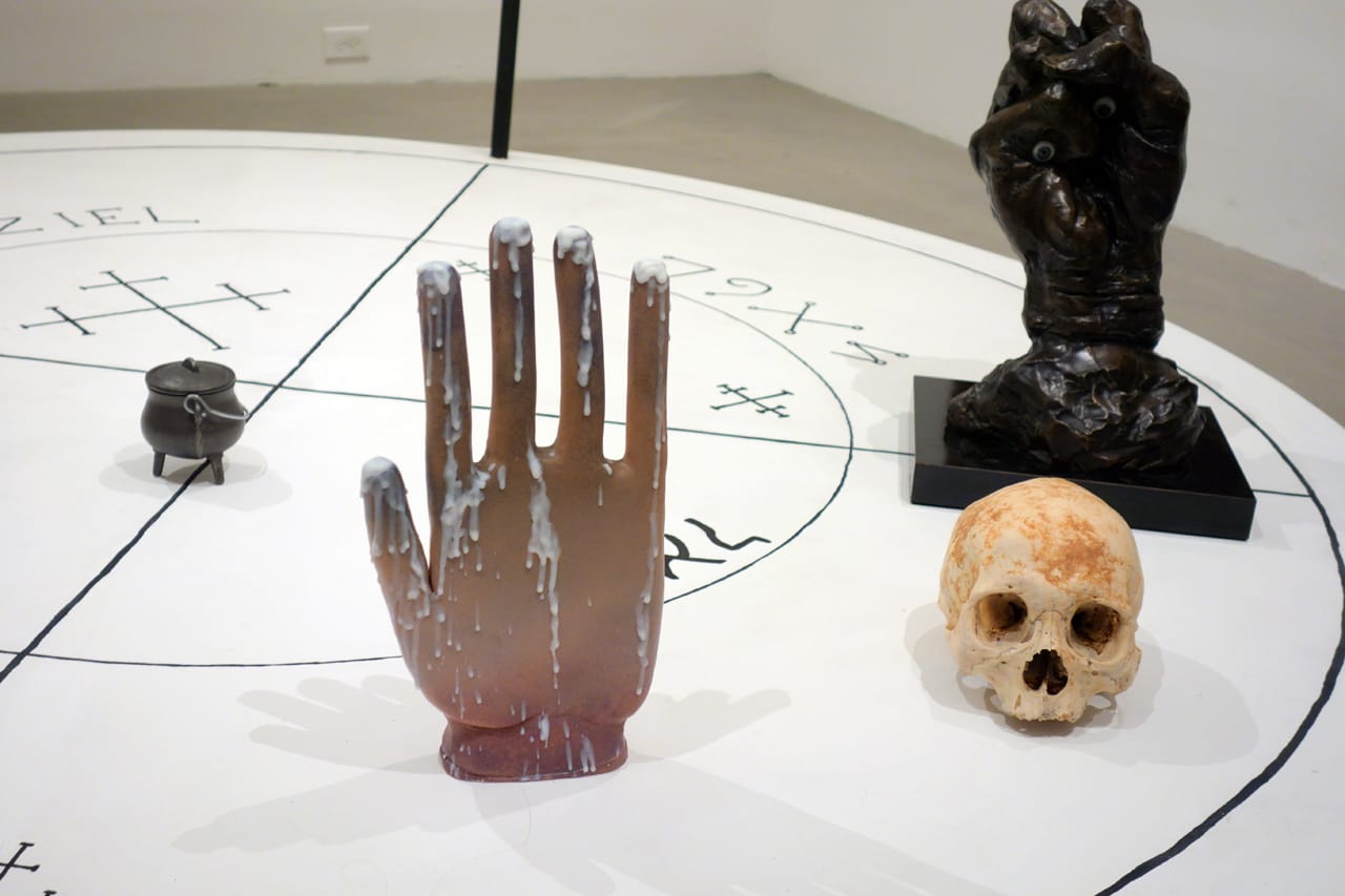 Installation view of 'Language of the Birds' (photo by the author for Hyperallergic)