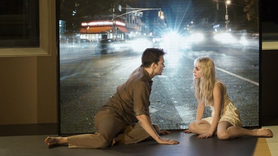 Michael C. Hall and Sophia Anne Caruso in 'Lazarus' (photo by Jan Versweyveld)