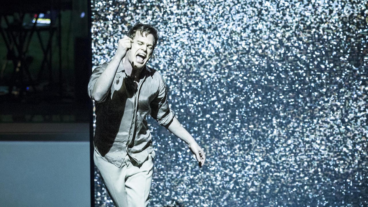 Michael C. Hall in 'Lazarus' (photo by Jan Versweyveld)
