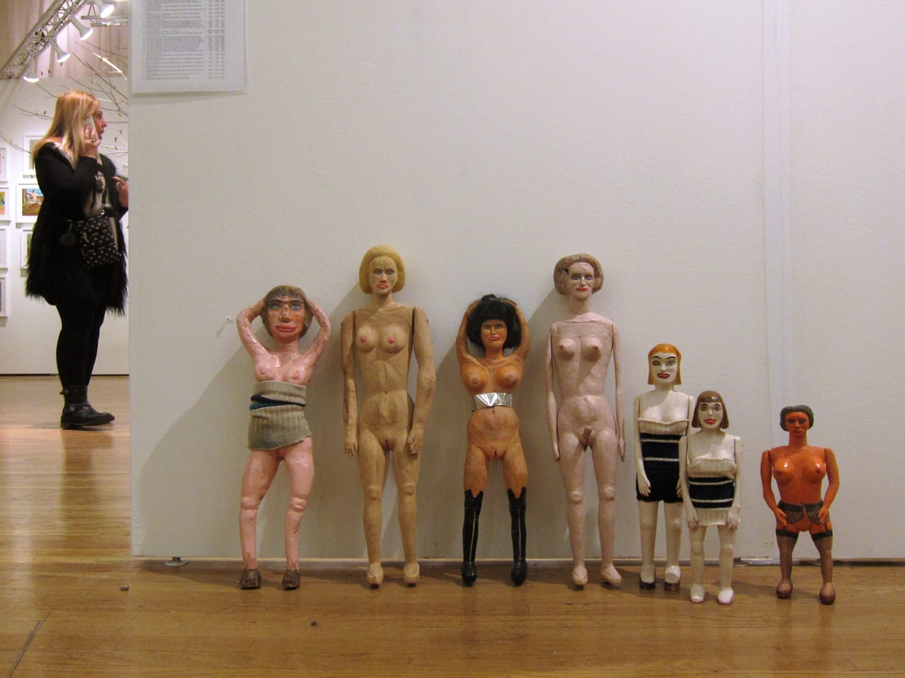 Various erotic dolls by Les Frères Lessard at Polysémie