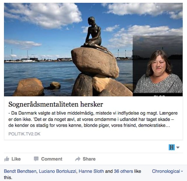 Mette Gjerskov's Facebook post (screenshot via Mette Gjerskov/Facebook)