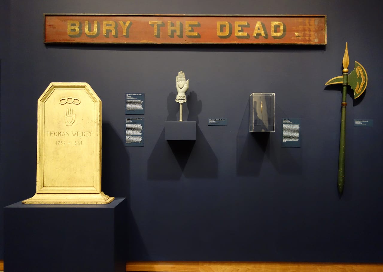 Installation view of 'Mystery and Benevolence'