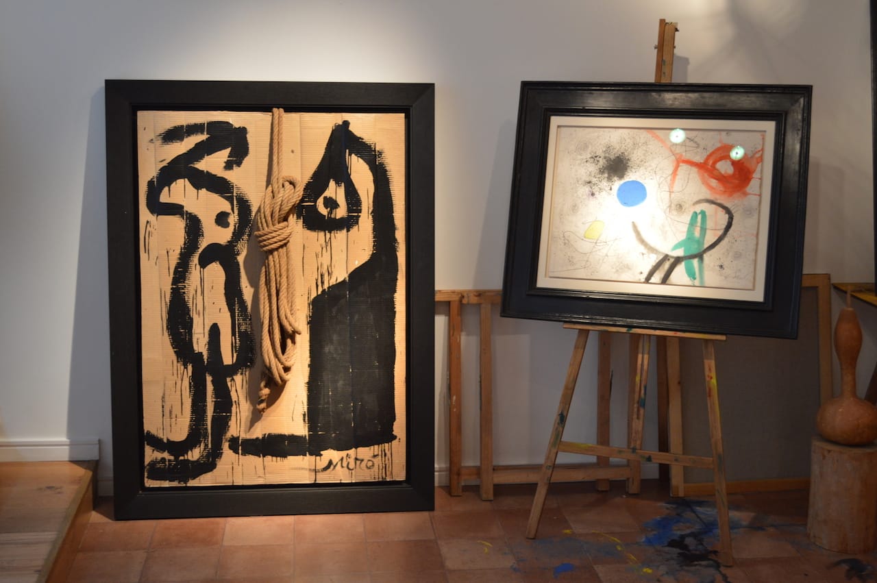 Miro's studio, London. Image courtesy Mayoral (11)