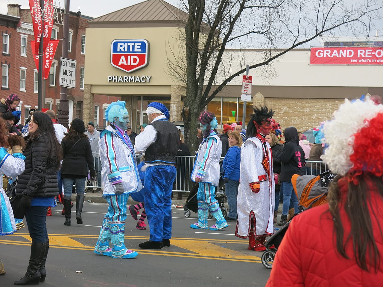 The 2016 Mummers Parade in Philadelphia