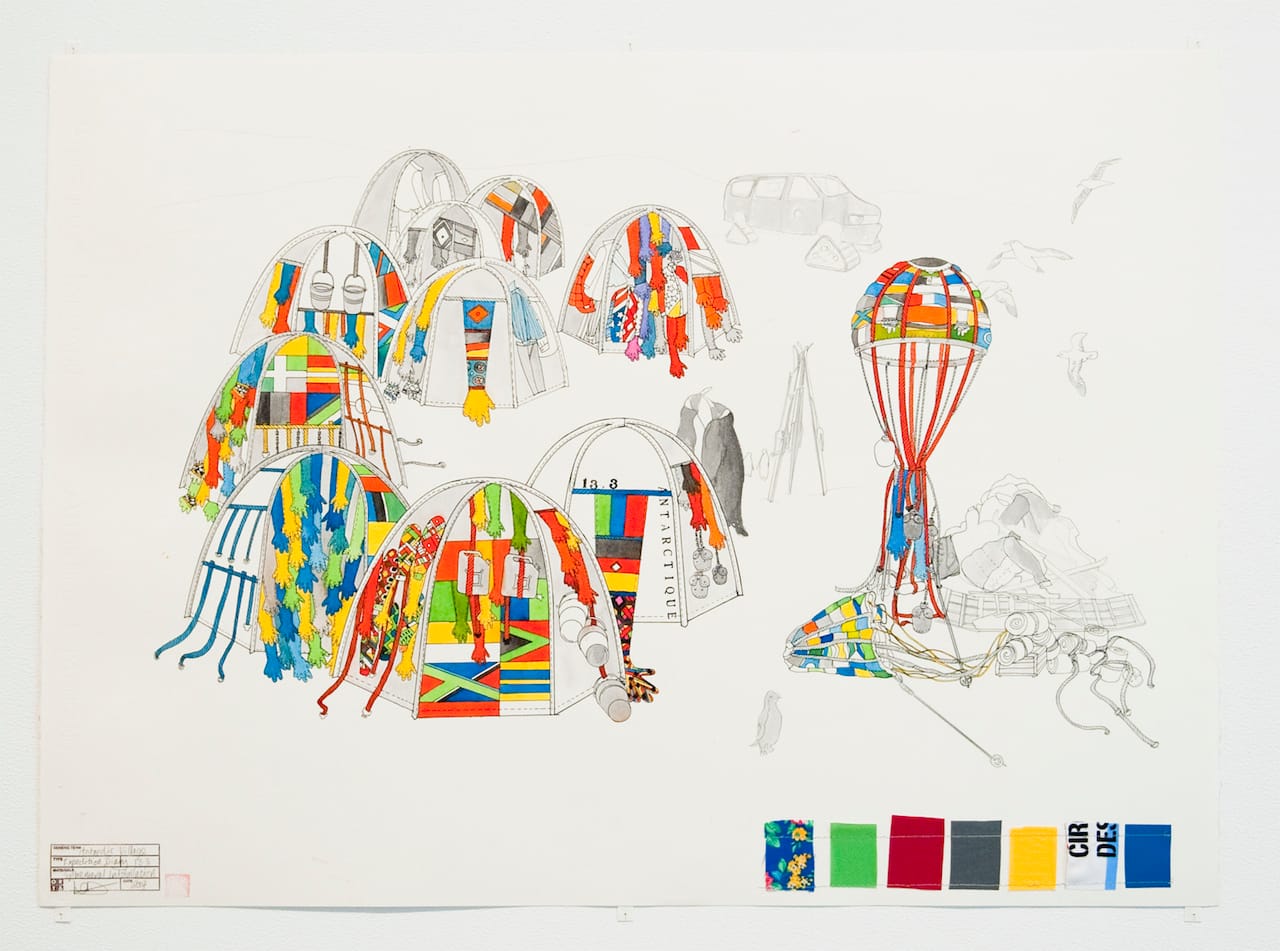 'Lucy + Jorge Orta: Antarctica' (courtesy Jane Lombard Gallery)