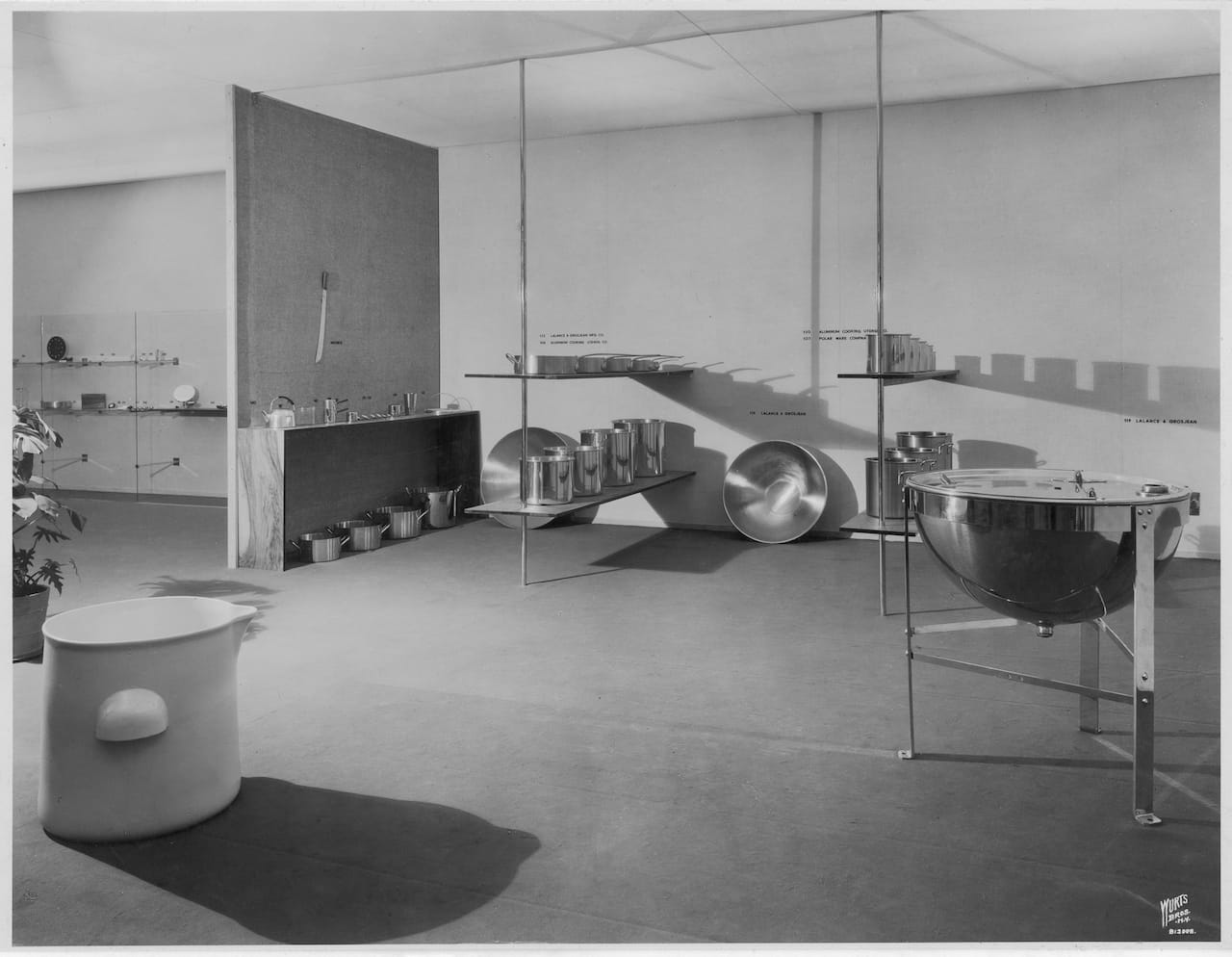 Installation view of the exhibition, "Machine Art." The Museum of Modern Art, New York. March 5, 1934 through April 29, 1934. Photographic Archive. The Museum of Modern Art Archives, New York.
