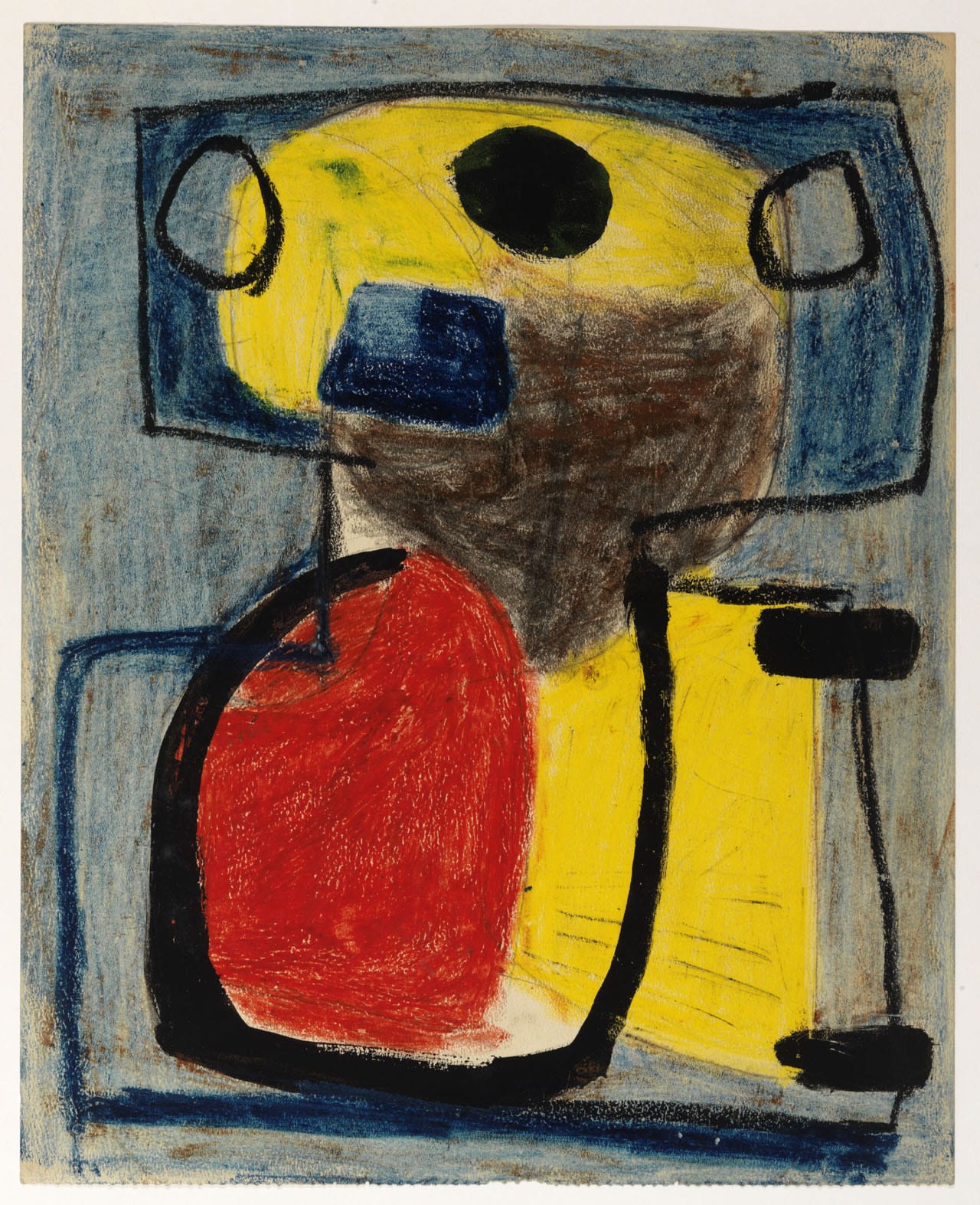 Karel Appel, "Personnage" (1947)