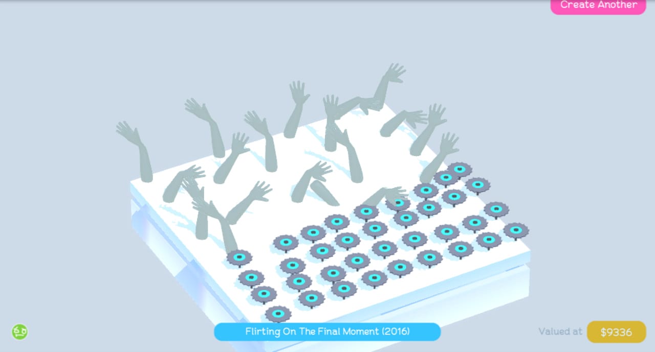 Super Sculptor (screenshot by the author for Hyperallergic)