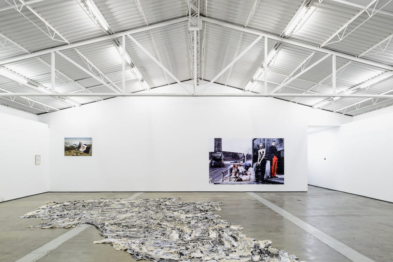 Installation view of 'TRUE STORY' at Proyectos Monclova (photo by Moritz Bernoulli, courtesy the gallery)