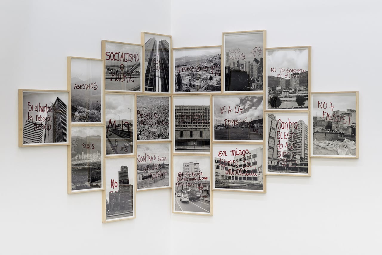 Tercerunquinto, "M-19 (Gráfica reportes de condición)" (2010) (courtesy Tercerunquinto and Proyectos Monclova, Mexico)