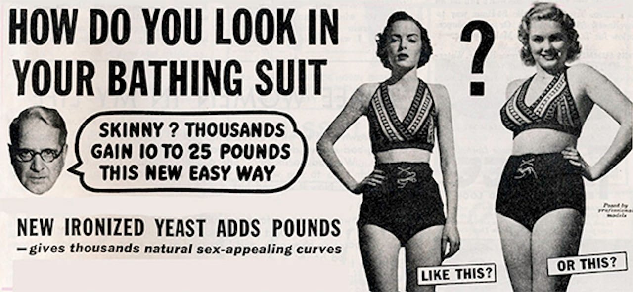 Weight gain advertisement copy