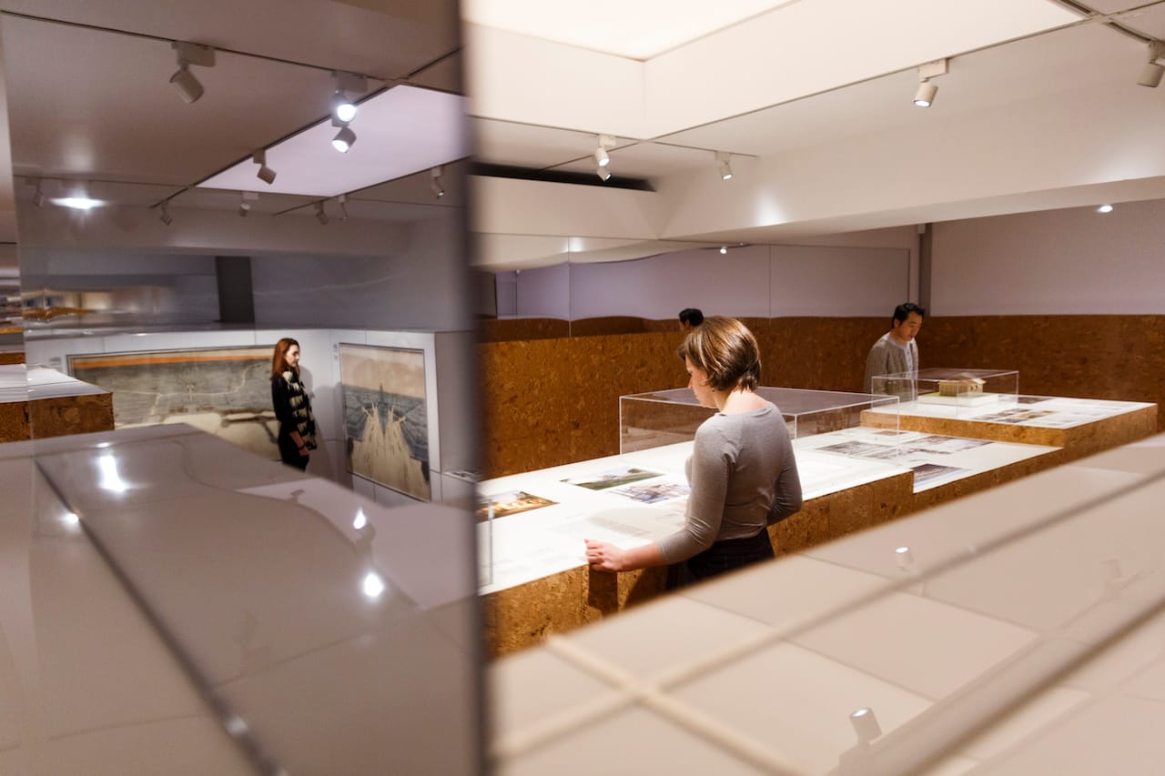 LONDON, ENGLAND - JANUARY 26: A general view from Creation from Catastrophe, a new free public exhibition in the RIBA Architecture Gallery at RIBA on January 26, 2016 in London, England. The exhibition opens on the 27th January and explores how cities have been reimagined after disasters, from the Great Fire of London in 1666 to the 2015 Nepal earthquake. (Photo by Tristan Fewings/Getty Images for Royal Institute of British Architects (RIBA))