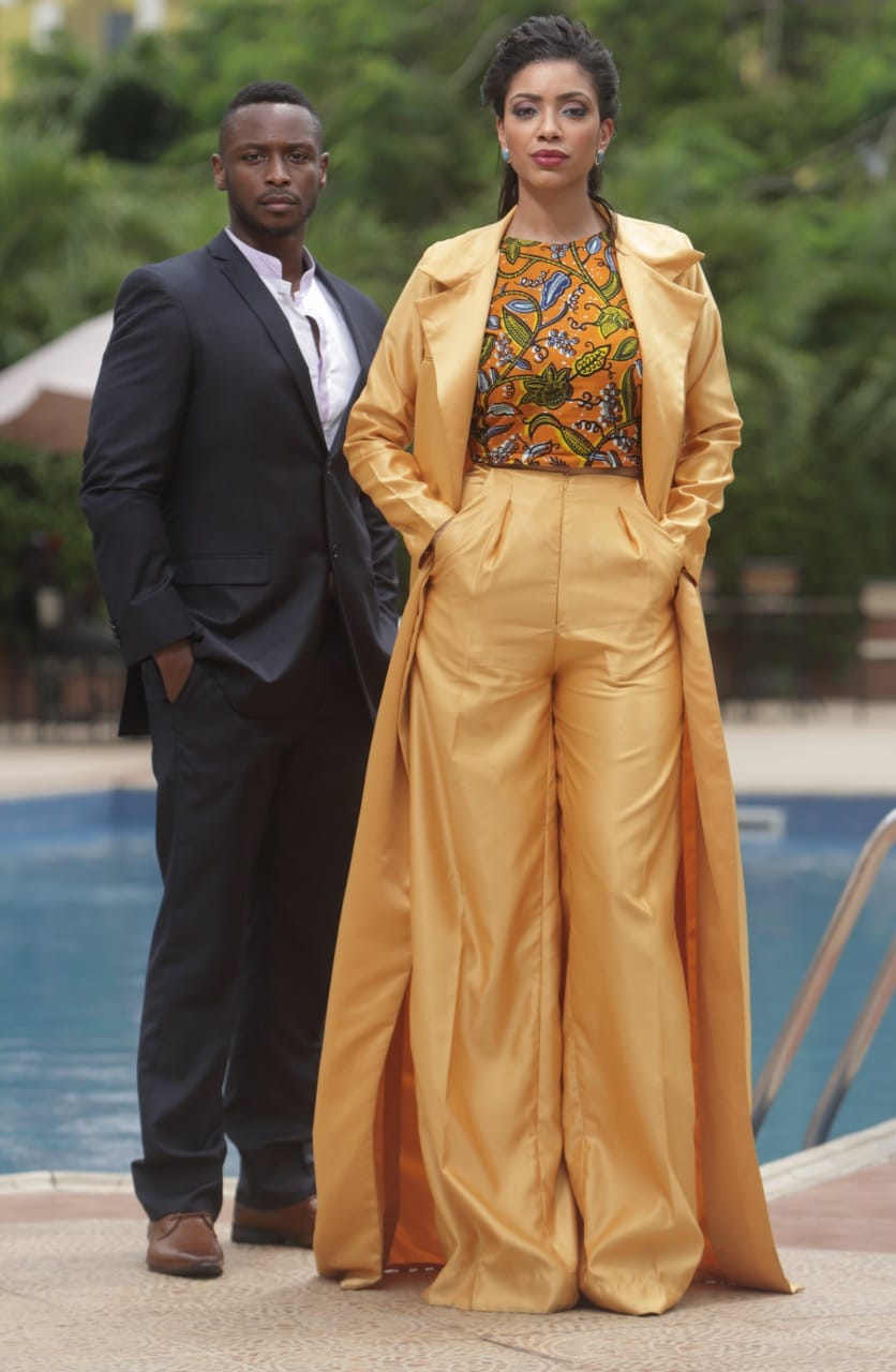 Actress Marie Humbert and a love interest