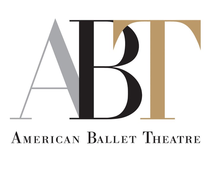 American Ballet Theatre Logo, with a similar squished typography (image via Wikipedia)