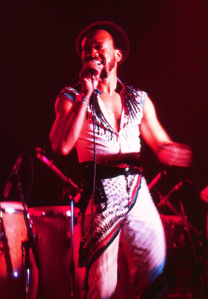 Earth, Wind & Fire founder Maurice White in 1982 (photo via Wikimedia Commons)