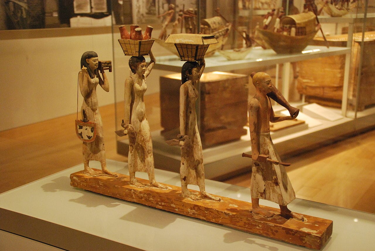 The "Bersha Procession" at the Museum of Fine Arts, Boston (photo by <a href="https://commons.wikimedia.org/wiki/File:Bersha_Procession_1.jpg" target="_blank">Marcus Cyron via Wikimedia Commons) (click to enlarge)