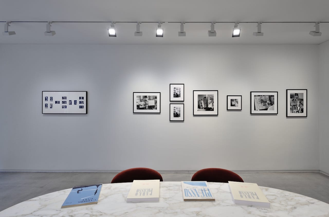 Exhibition view of 'Picasso: In the Studio' at Cahiers d'Art