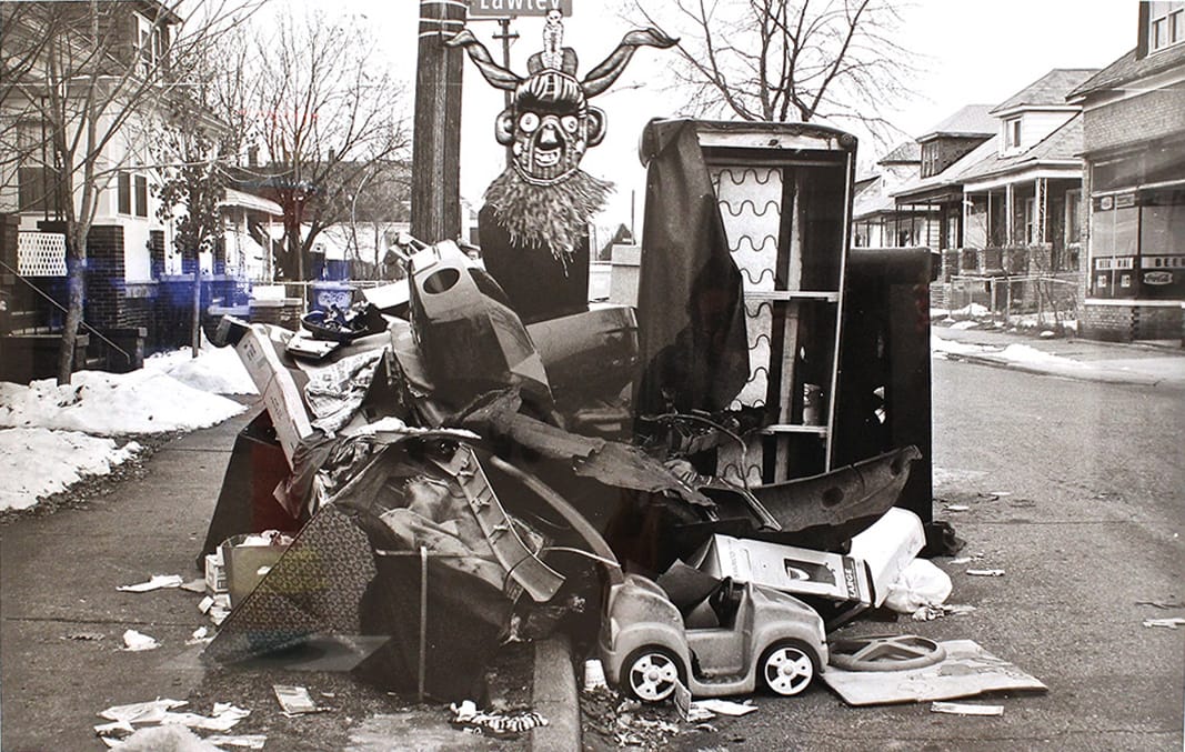 Garbage Totem, Eddy's Pile, Mitch Cope, 2014, C print, 30" x 46" (edition of 5)