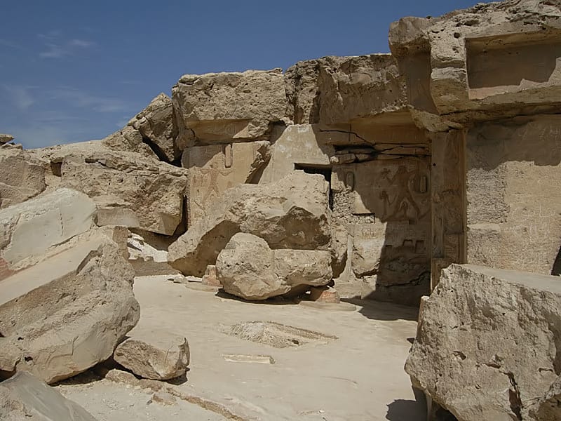 The tomb of Djehutihotep at Dayr al-Barsha (photo by Roland Unger, via Wikimedia Commons)