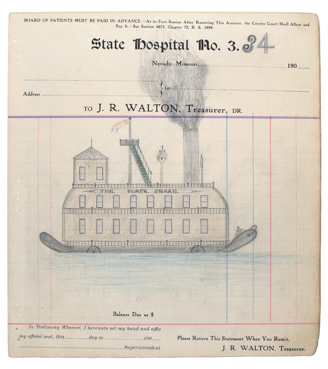 James Edward Deeds Jr., "The. Black. Snake." (courtesy of Princeton Architectural Press)