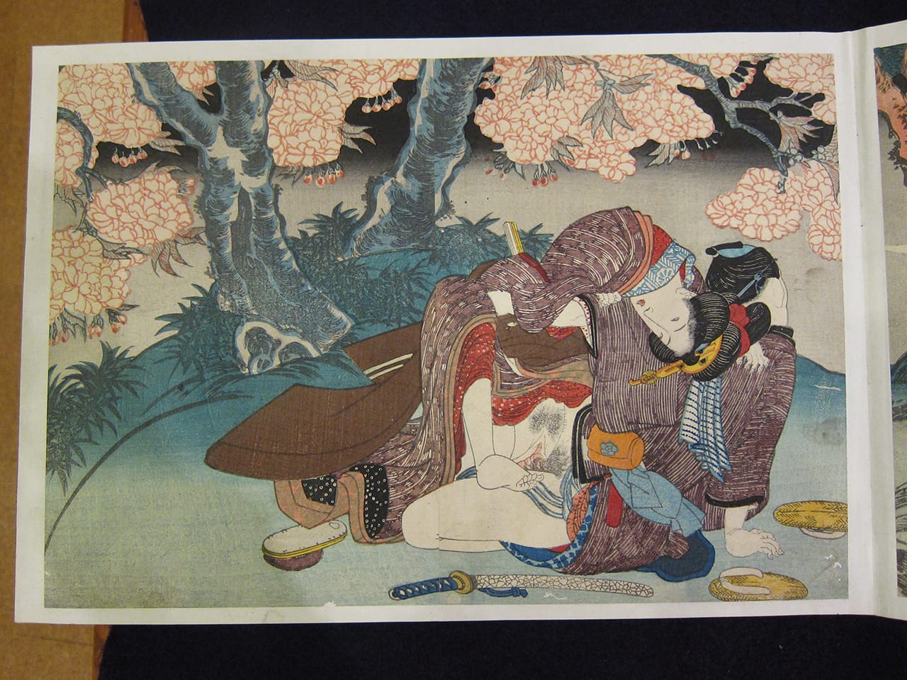 Utagawa Kunisada, from a volume of Shunga (c. 1822)