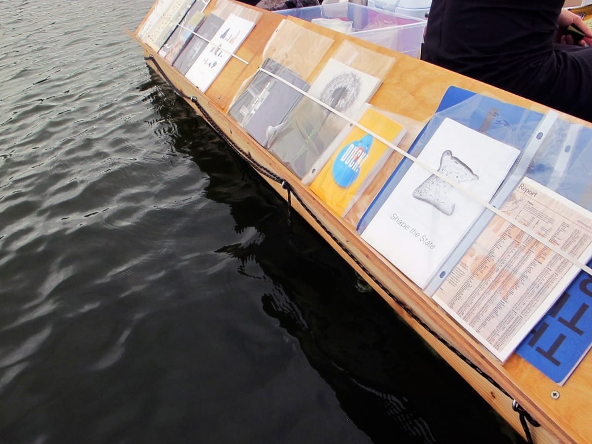 Floating Library (via machineproject.com)