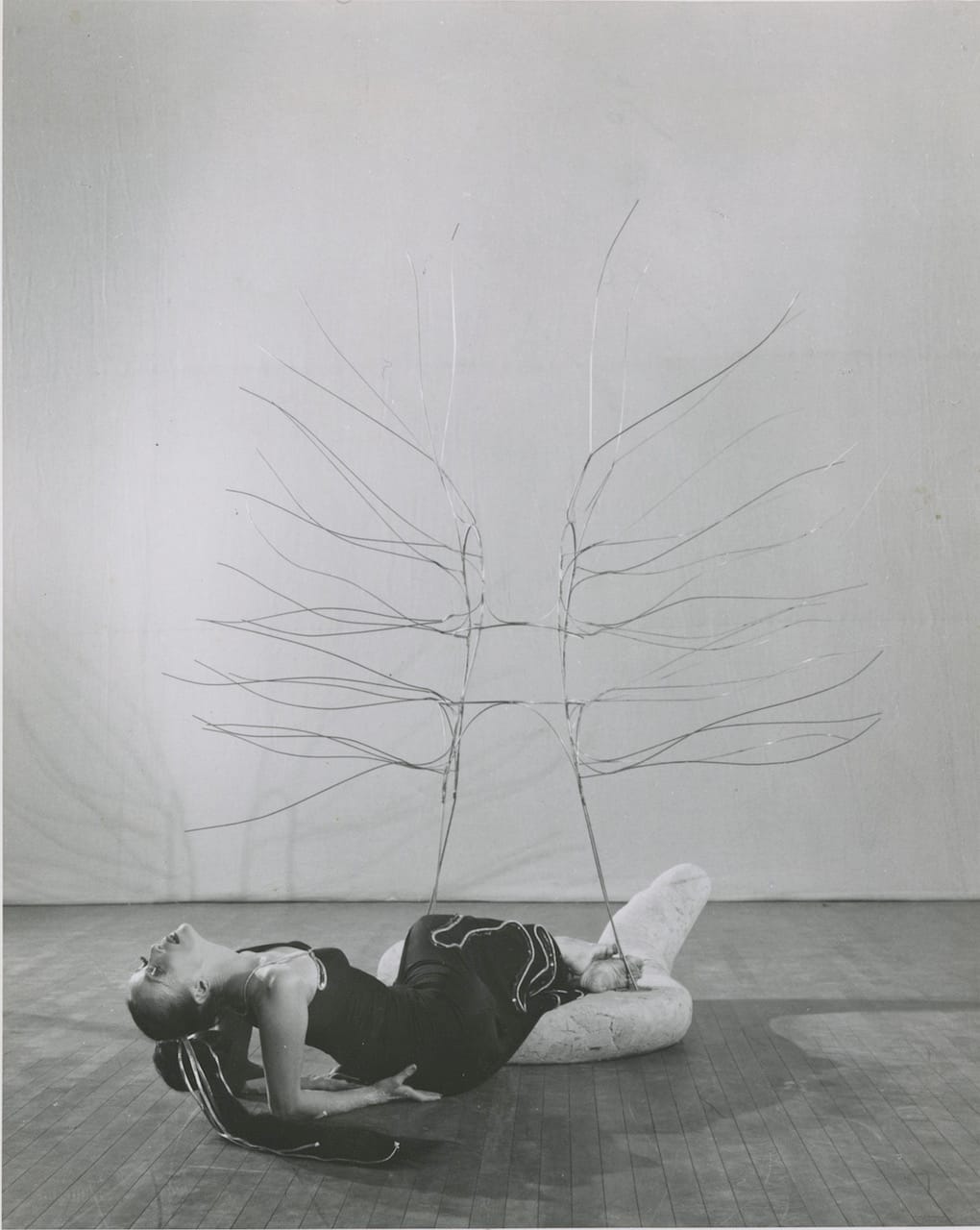 Martha Graham in 'Cave of the Heart' (photo by Philippe Halsman, courtesy Martha Graham Center of Contemporary Dance)