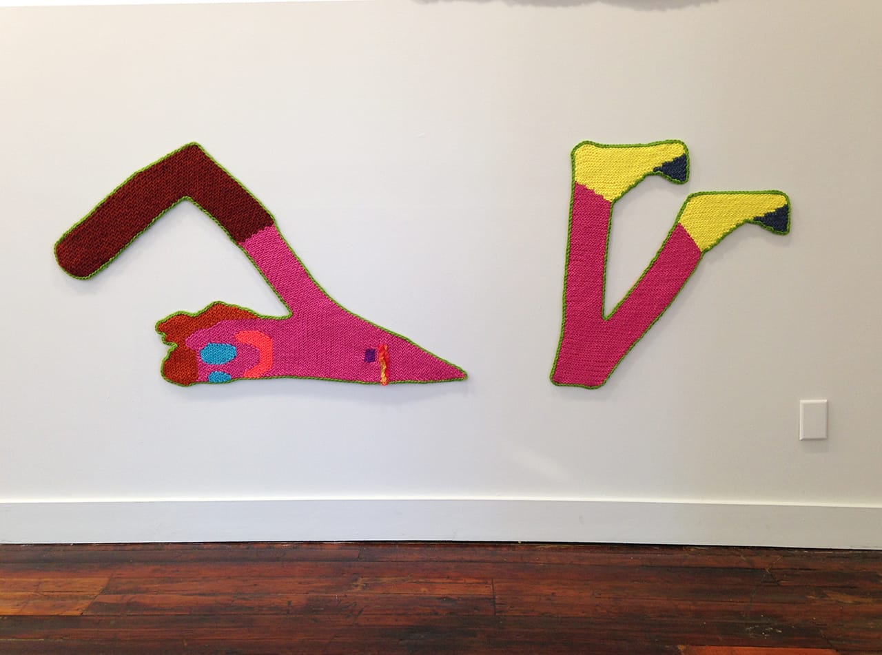 Caroline Wells Chandler, "Freestyln (pink)" (2016)