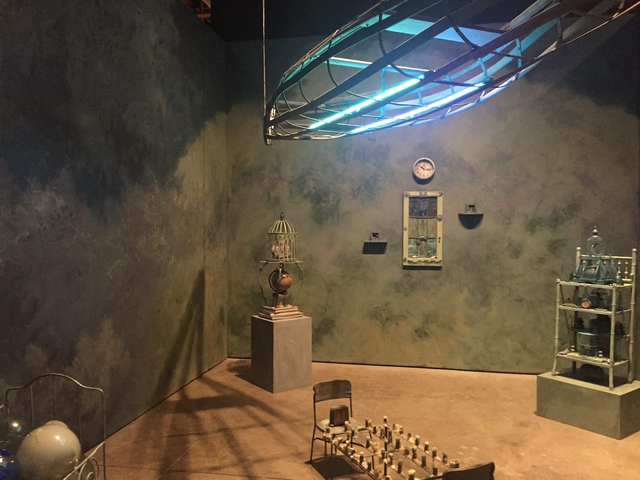 Installation view, Betye Saar, "The Alpha and The Omega" (2016), dimensions vary (click to enlarge)