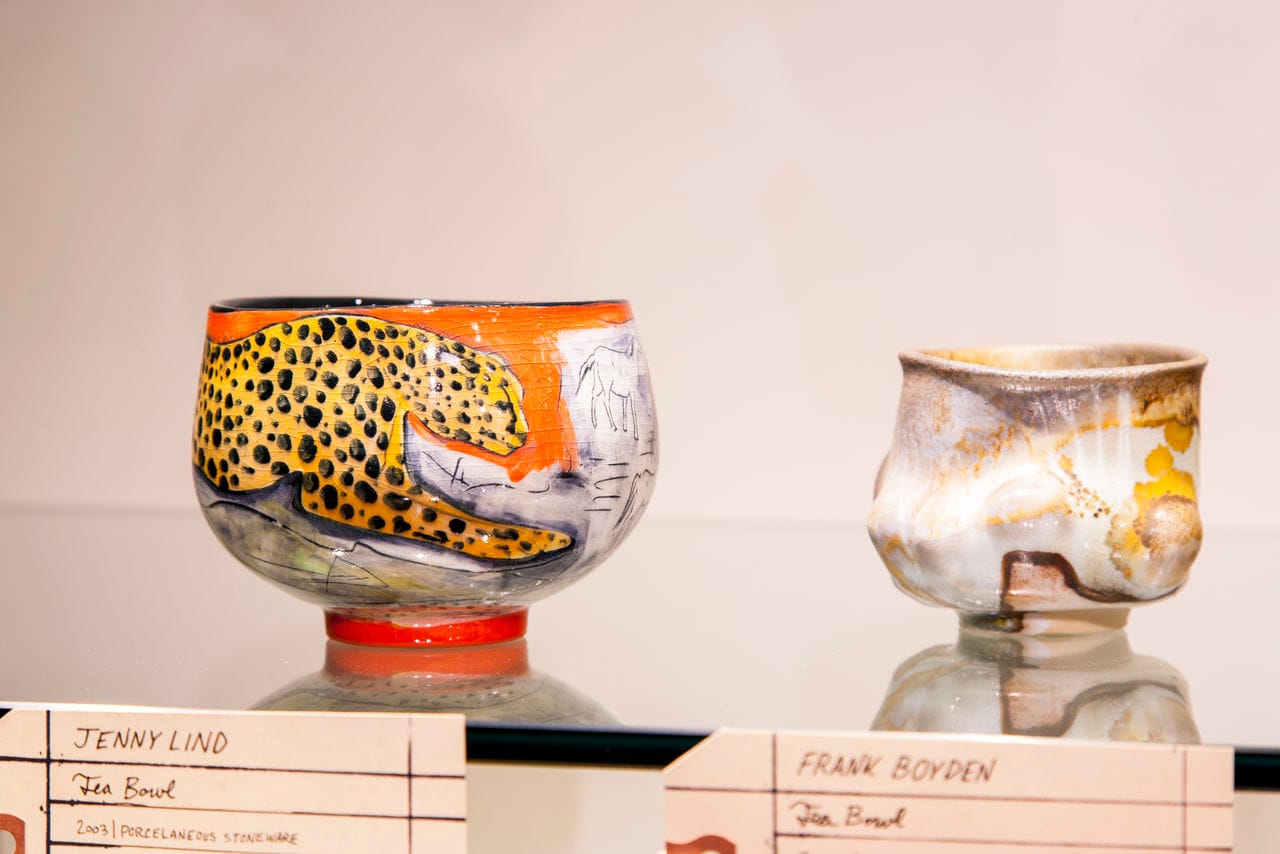 'Object Focus: The Bowl,' installation view, 2013, at the Museum of Contemporary Craft (photo by Matthew Miller)