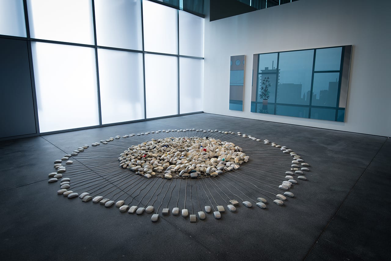 Installation view, 'Office Space' at Yerba Buena Center for the Arts (all images courtesy Yerba Buena Center for the Arts)