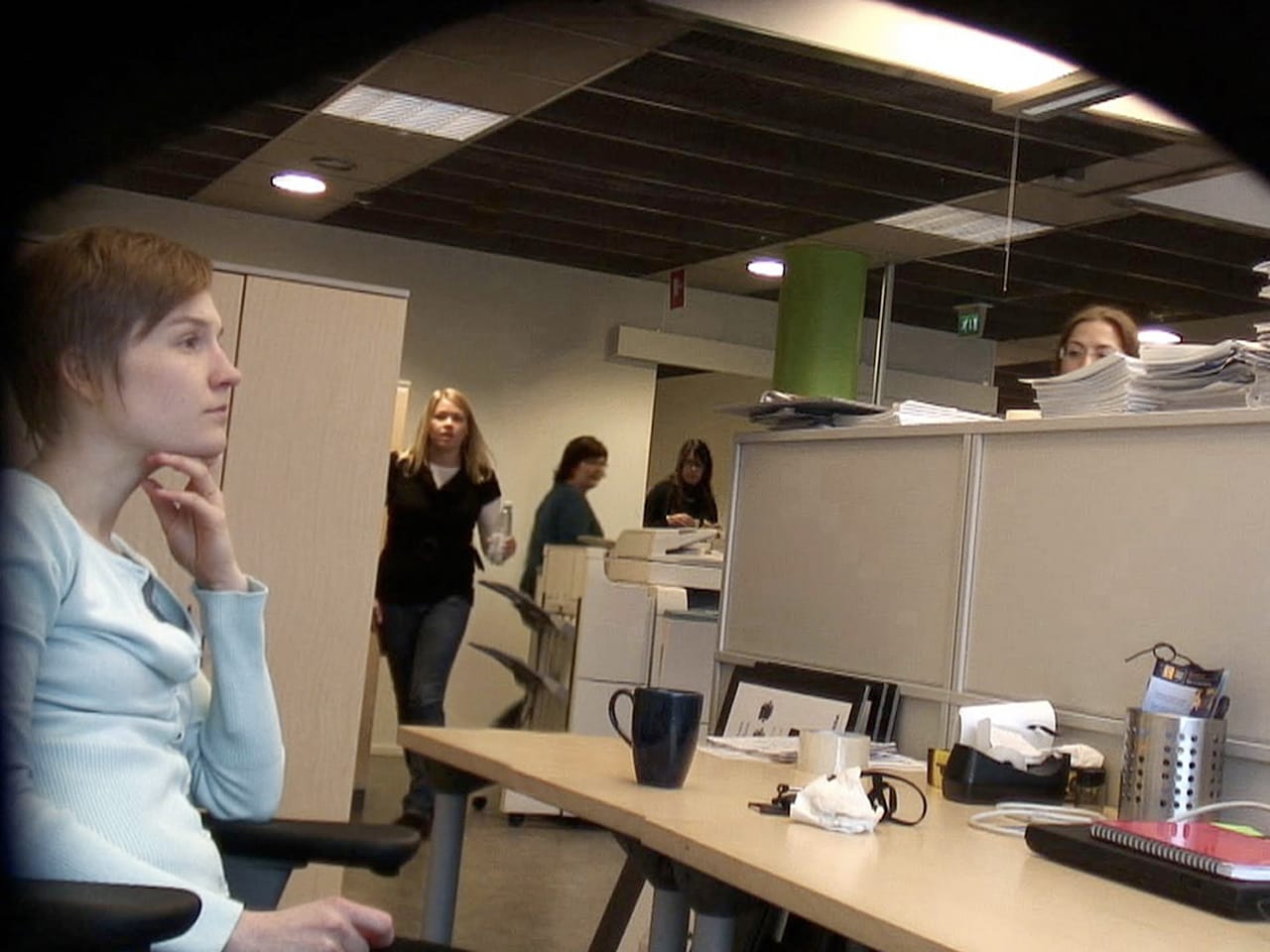 Pilvi Takala, "The Trainee" (2008) (image courtesy the artist and Carlos/Ishikawa, London)