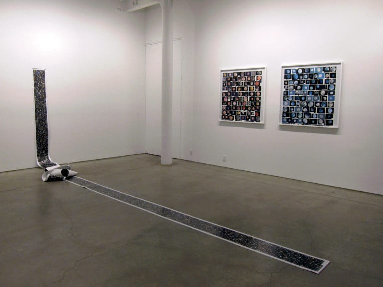 Installation view of 'Penelope Umbrico: Silvery Light' at Bruce Silverstein