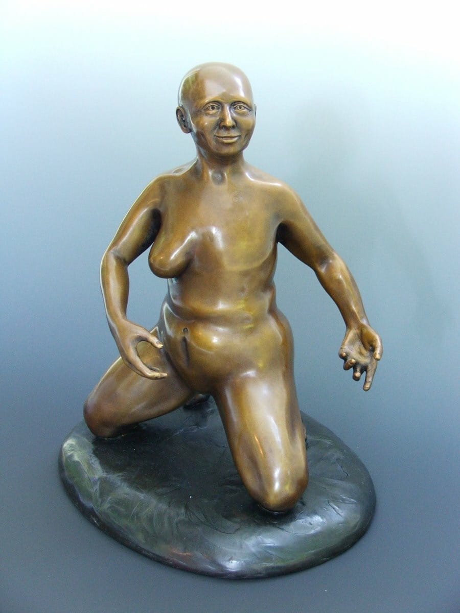an image from the winning sculpture at the 2008 Mayor's Art Show - Strength by Charly Swing (courtesy of the artist).