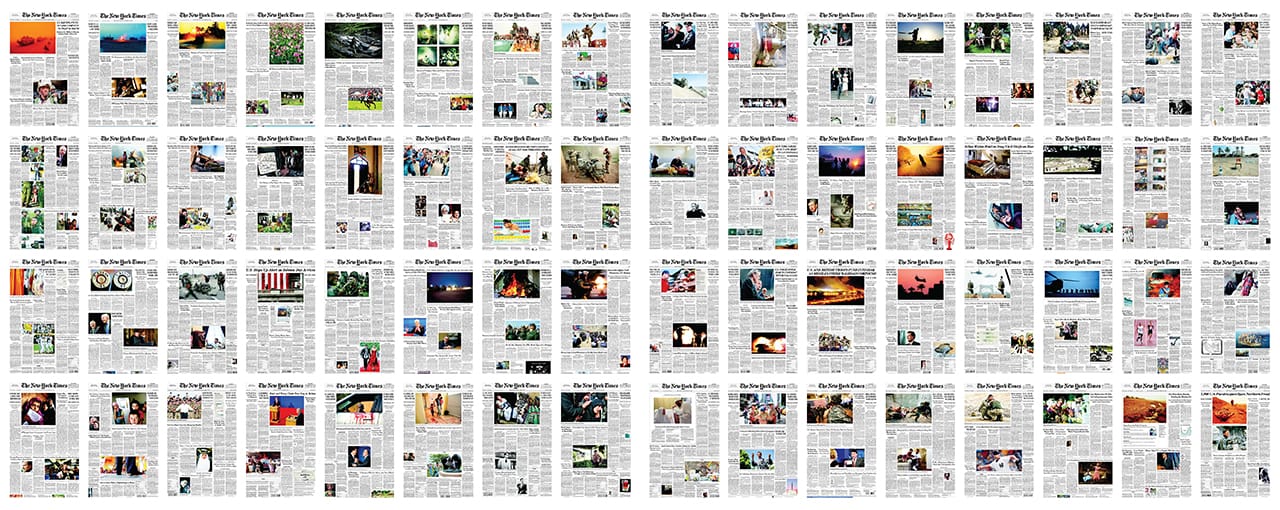 Endpaper for 'War Is Beautiful' (click to enlarge)