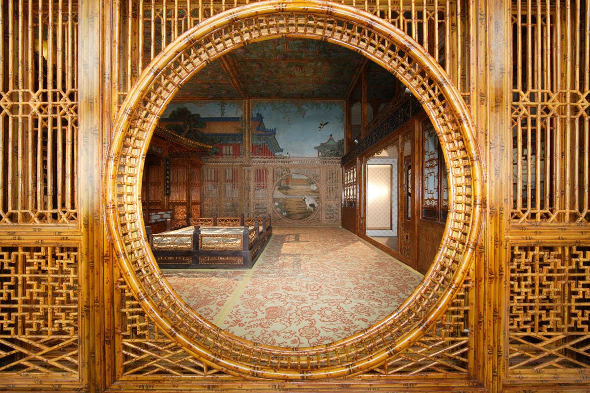 Post-restoration interior of Juanqinzhai (2008) (photo by Si Bing/Palace Museum)