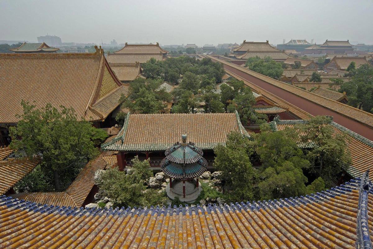 View from second story in Juanqinzhai (2008) (photo by Henry Ng)
