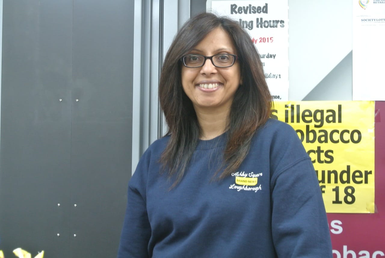Ashby Square News shopkeeper Anita
