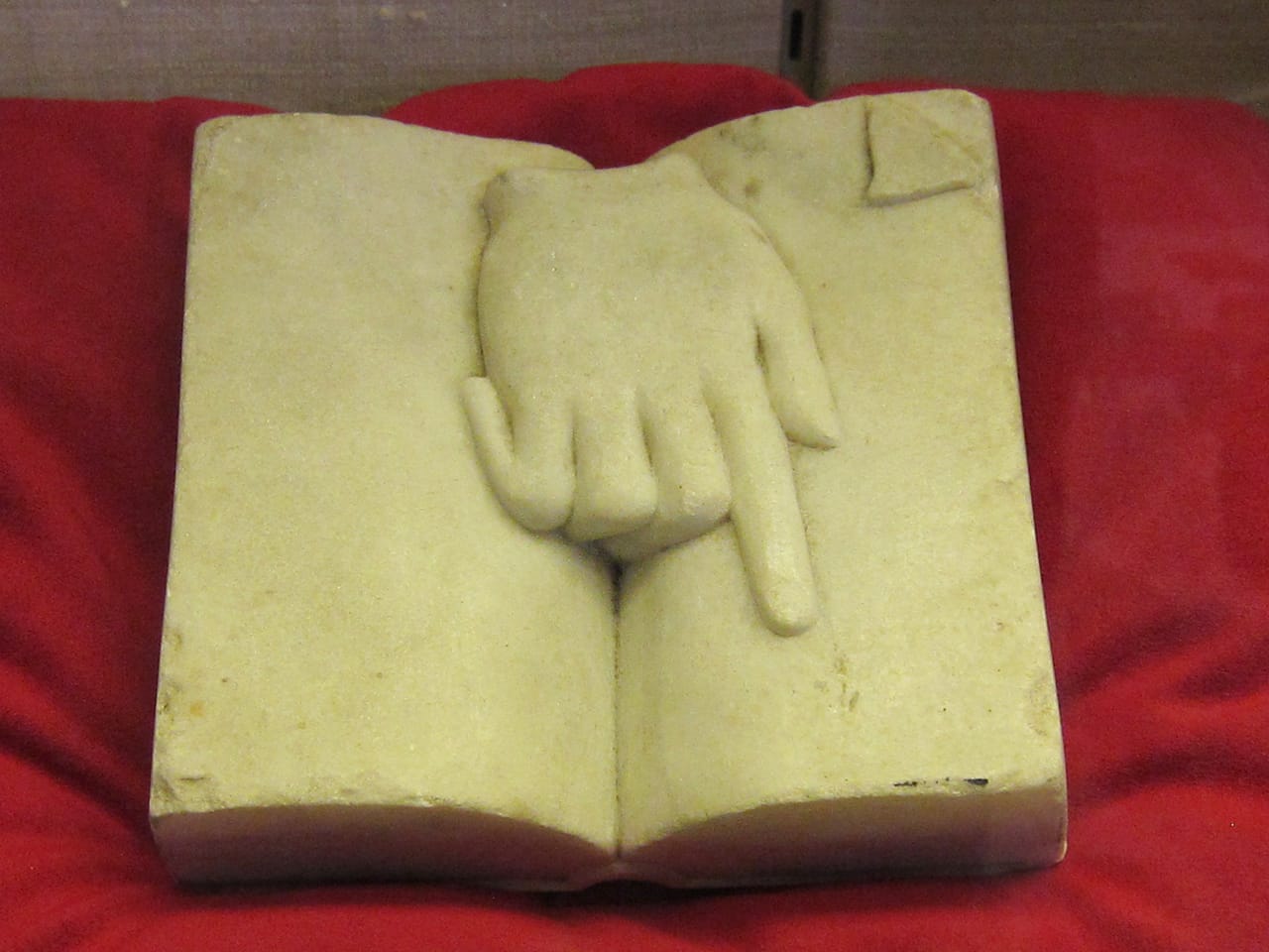 Marble memorial box (19th c.)