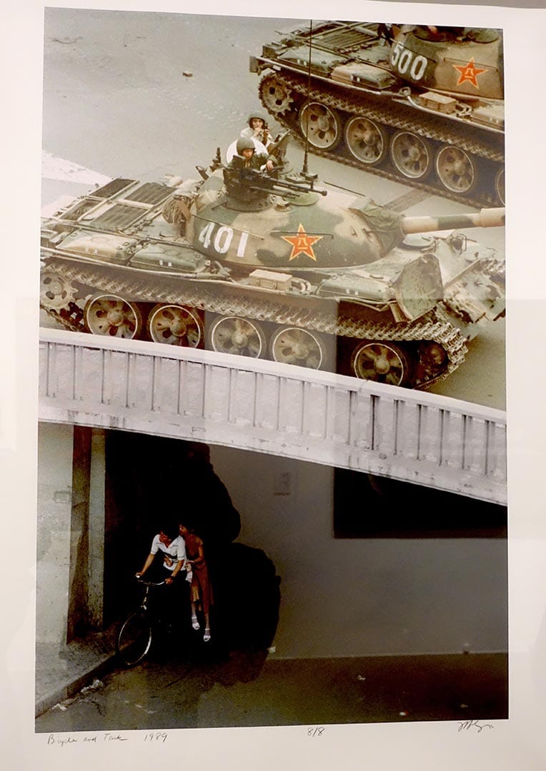 Liu Heung Shing, "1989 Beijing Couple Hiding Under the Bridge" (1989)