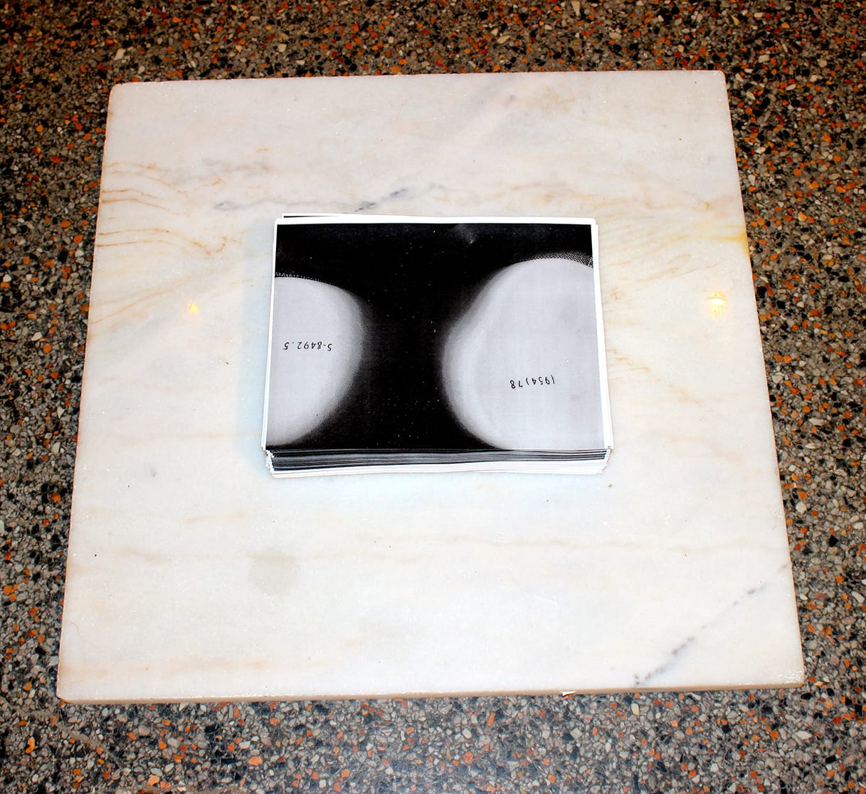 The temporary record of Crissman and Poe's permanent record of their journey (click to enlarge)