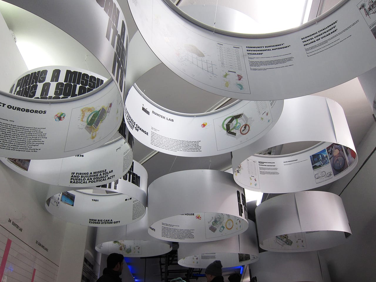 Installation view of 'Closed Worlds' at Storefront for Art and Architecture (photo by the author for Hyperallergic)