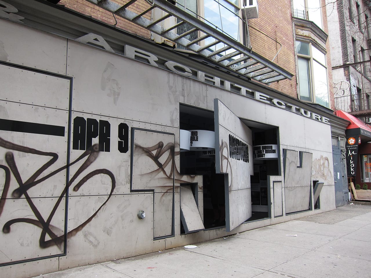 'Closed Worlds' at Storefront for Art and Architecture (photo by the author for Hyperallergic)