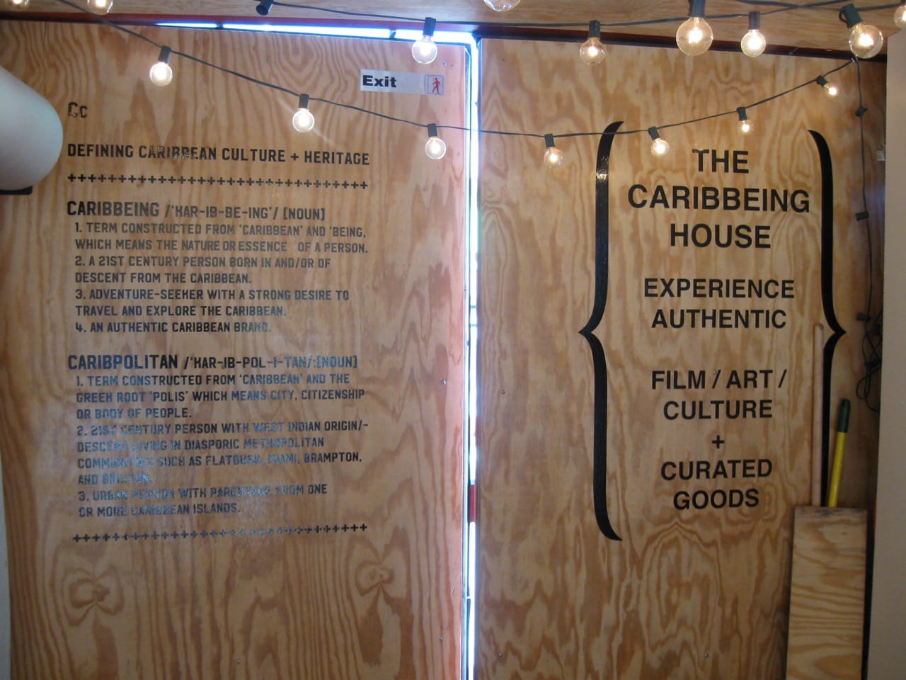 a working definition of CaribBeing