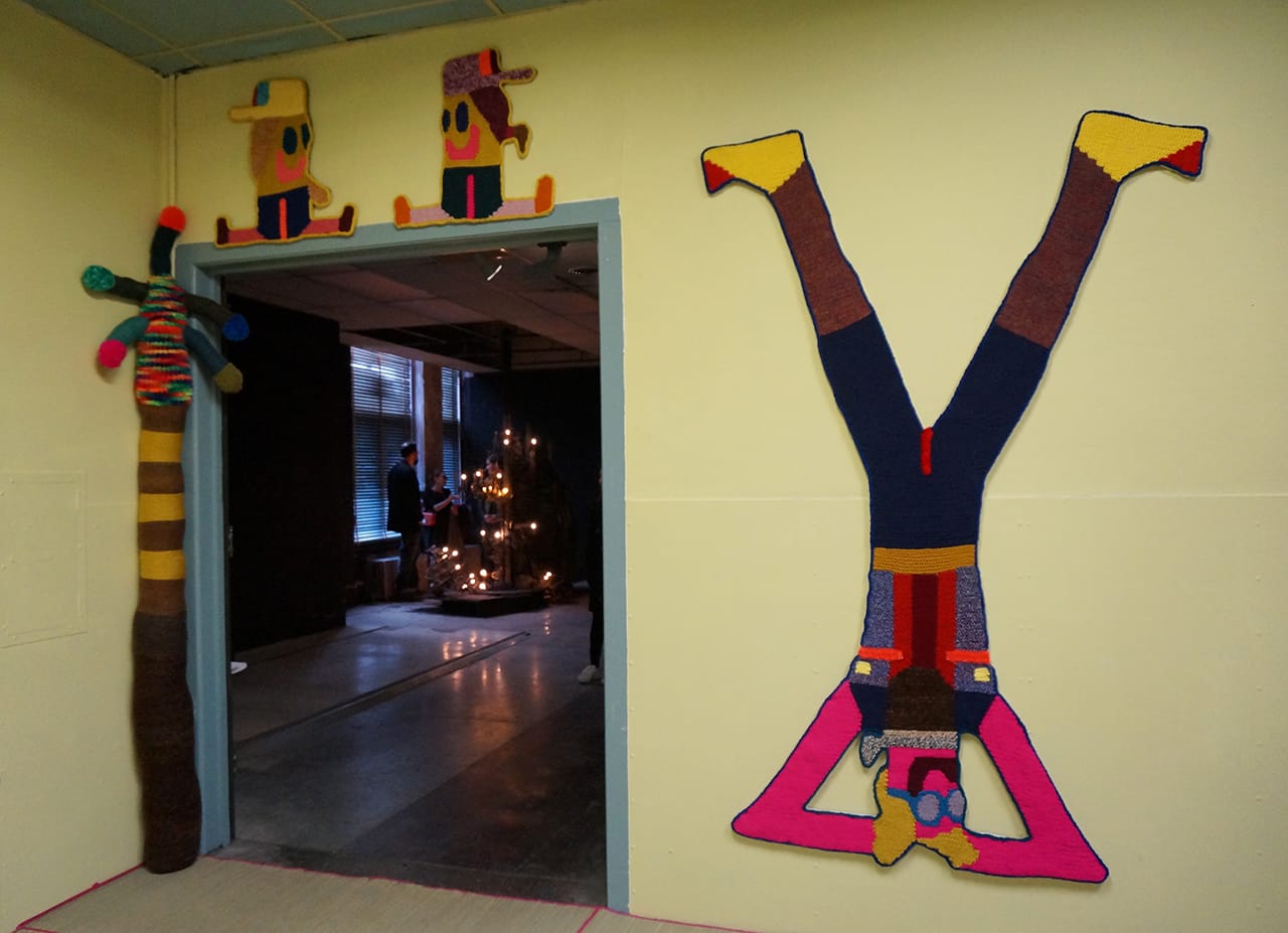 Caroline Wells Chandler's installation, curated by Jacob Rhodes