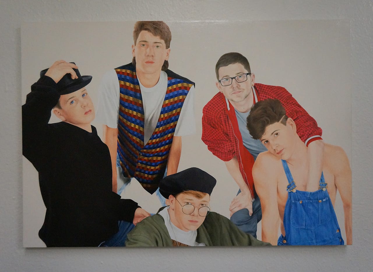 Cobi Moules, "Cover Boys II" (2015) in Michael Gaughran’s 'Appropriate(d) Behavior'