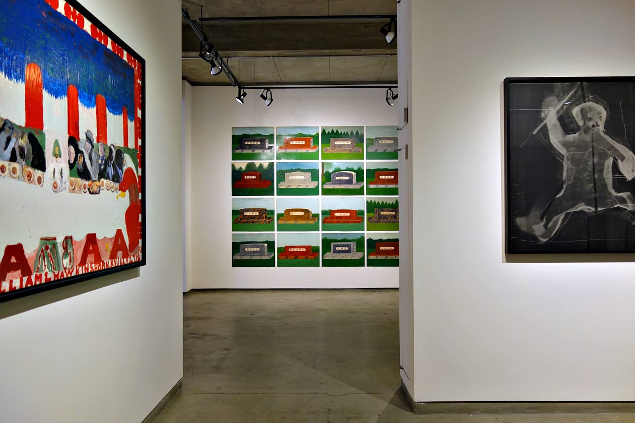 Installation view of 'Expiration Date' at Ricco/Maresca Gallery (photo by the author for Hyperallergic)
